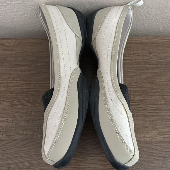 Women's Lands' End Terrain Ballet Rubber Sole Slip On Shoes 9 Field Khaki - Picture 5 of 12